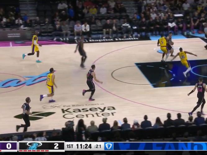 东契奇60分！湖人灭热火8连胜 詹姆斯三双阿德巴约28分